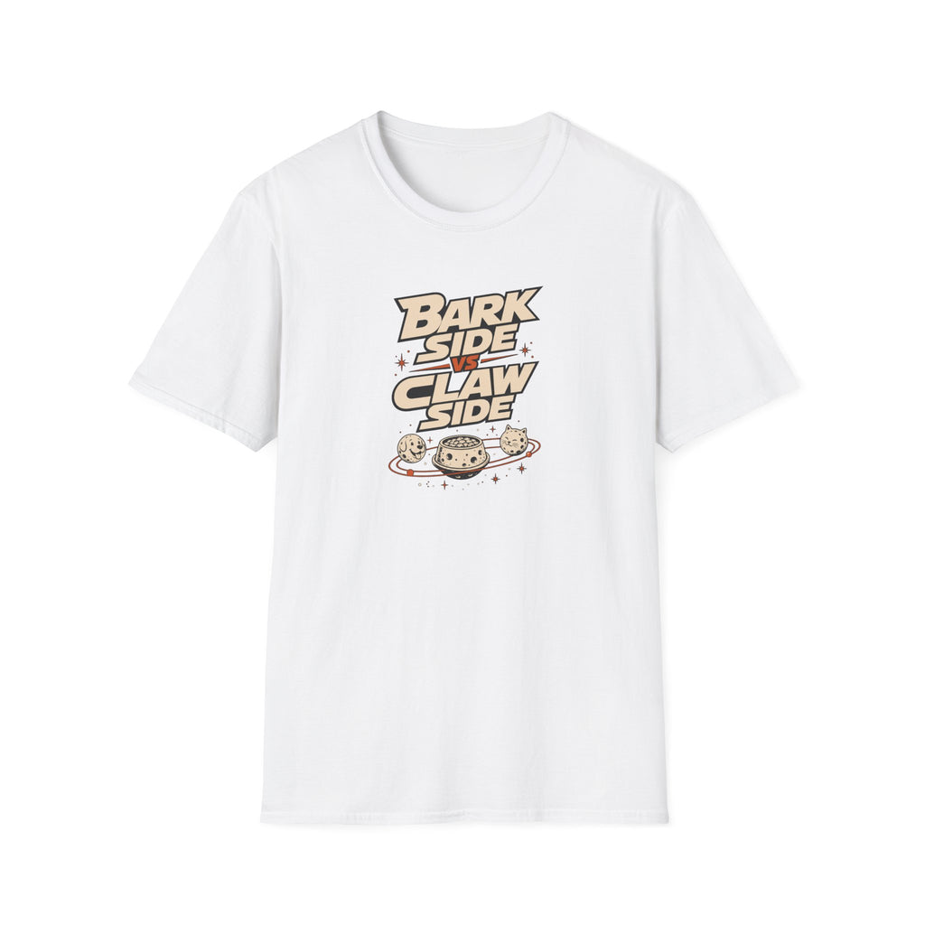 Bark Side vs Claw Side — Funny Pet Lover Tee