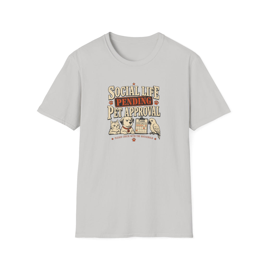 "Social Life Pending" Cute Pet Lover Tee