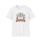 Pet Lover T‑Shirt — "The Pets Run This House" Retro Graphic