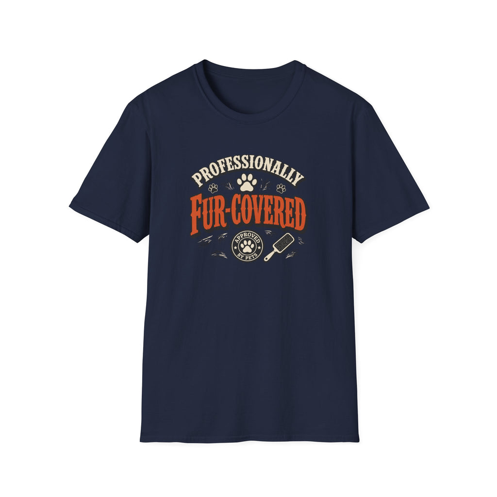 Professionally Fur-Covered T-Shirt