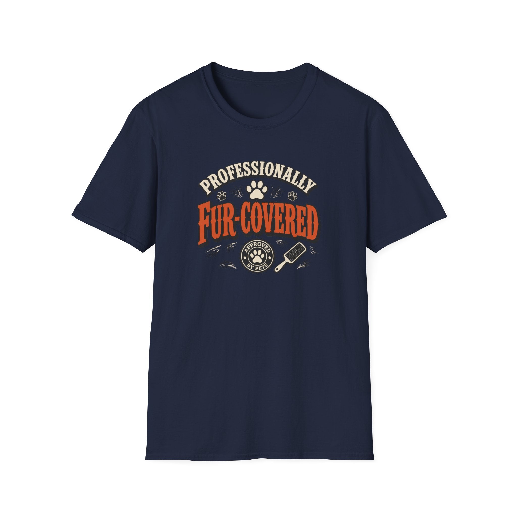 Professionally Fur-Covered T-Shirt