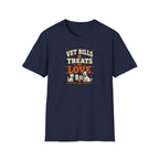 Vet Bills + Treats = Love — Funny Dog & Cat Pet Owner Tee