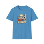 "No Privacy, Many Opinions" Retro Graphic Tee