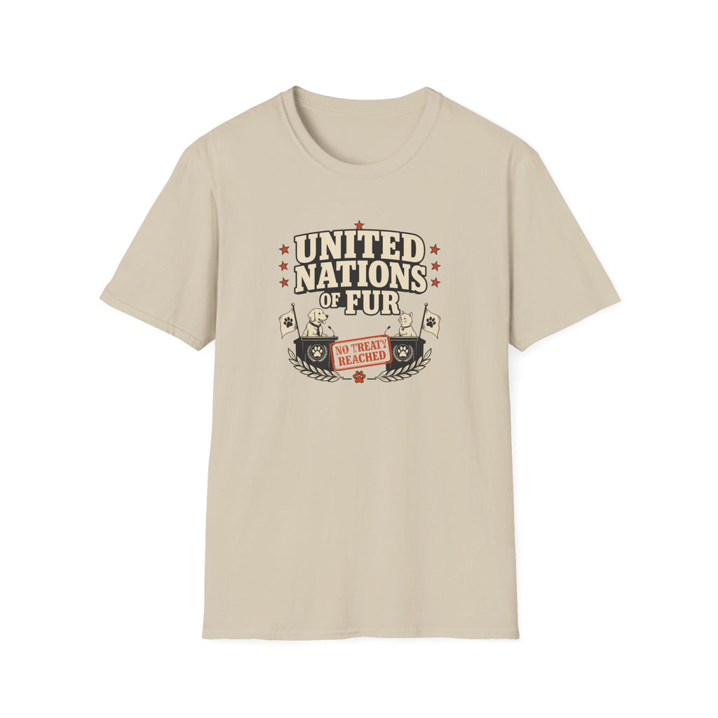 United Nations of Fur — Funny Pet Lover Graphic Tee