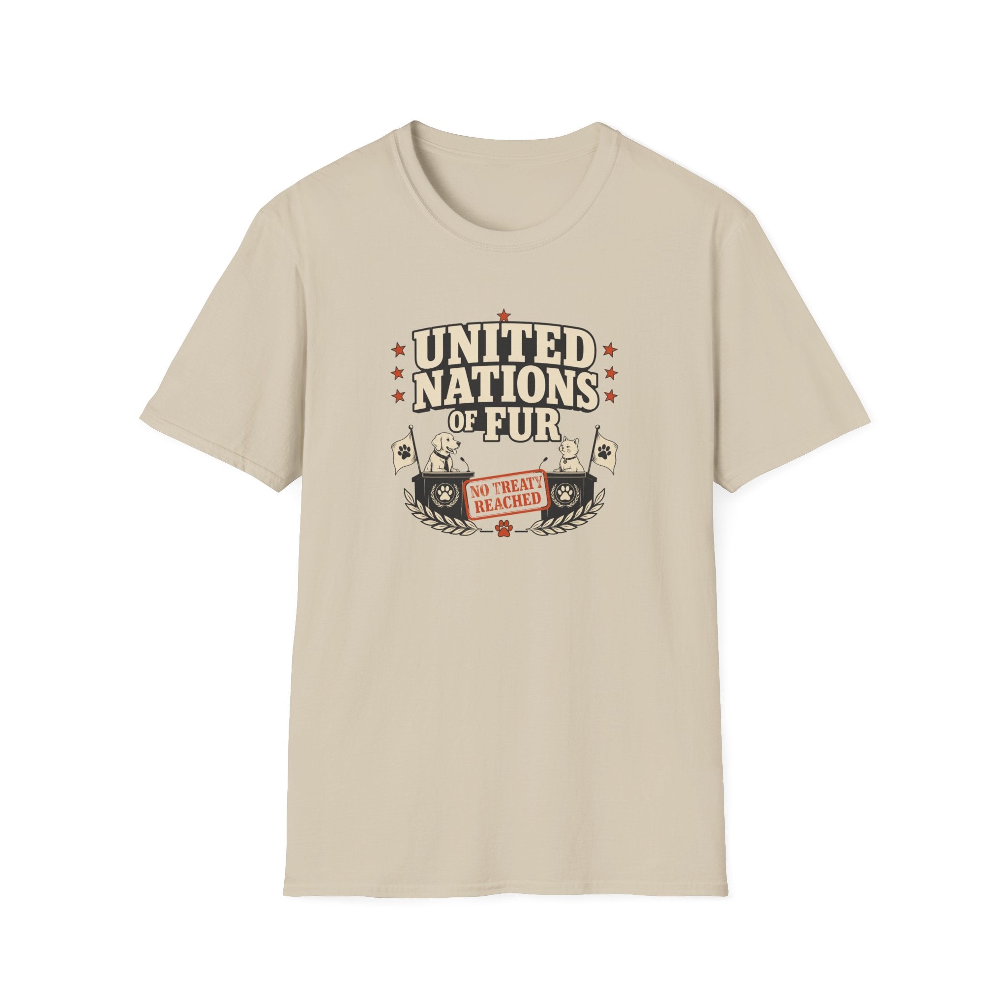 United Nations of Fur — Funny Pet Lover Graphic Tee