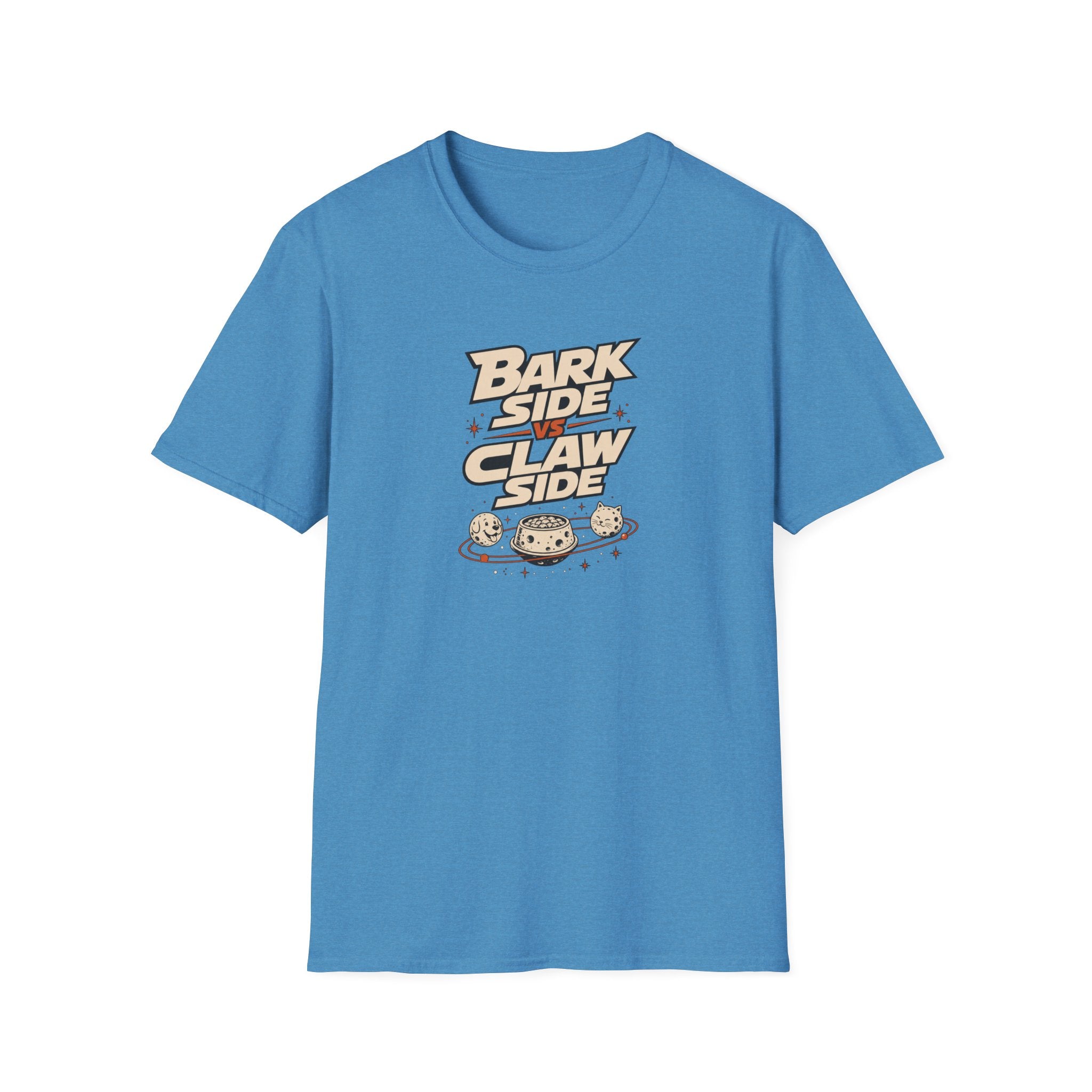 Bark Side vs Claw Side — Funny Pet Lover Tee