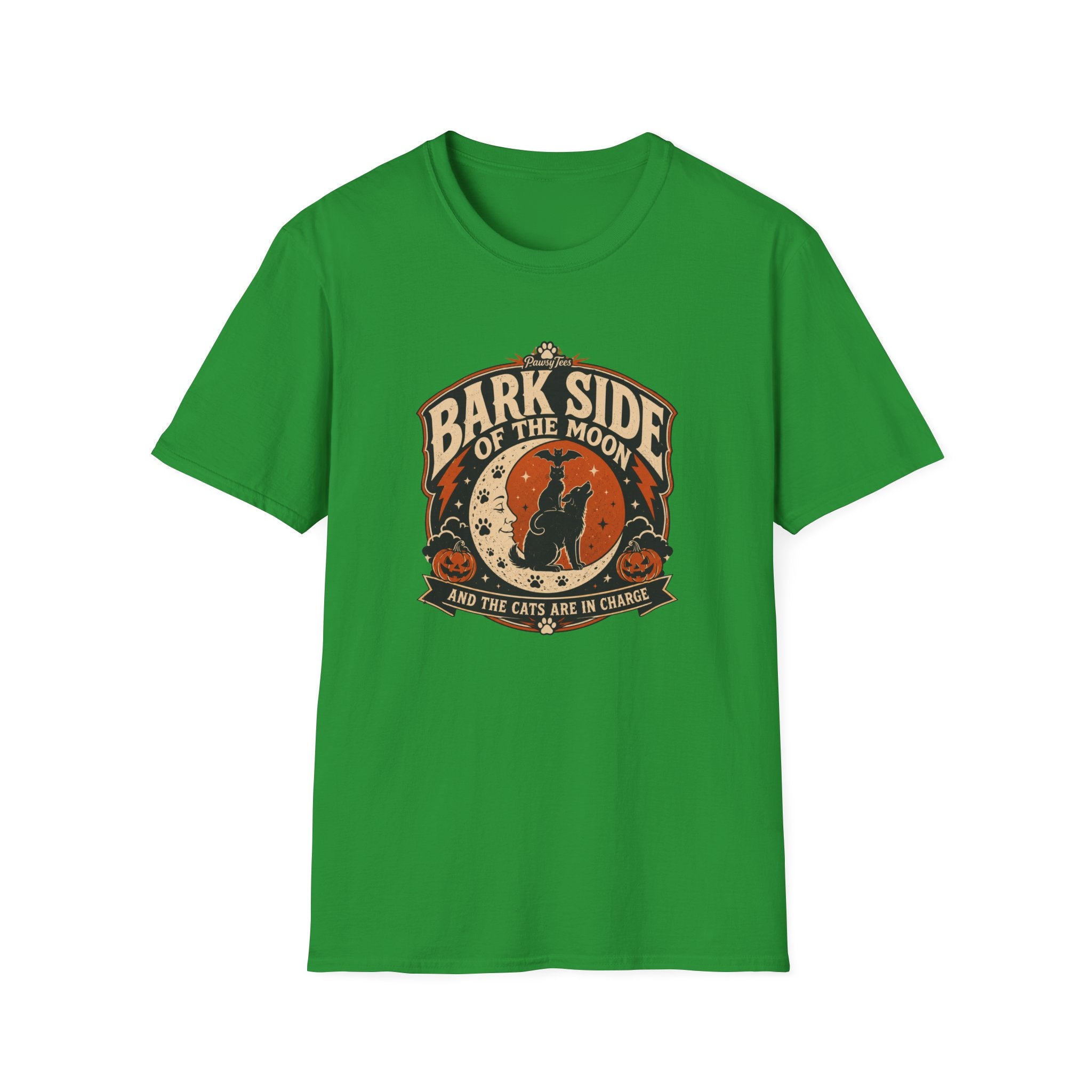 Bark Side of the Moon Halloween Pet Lovers T-Shirt
