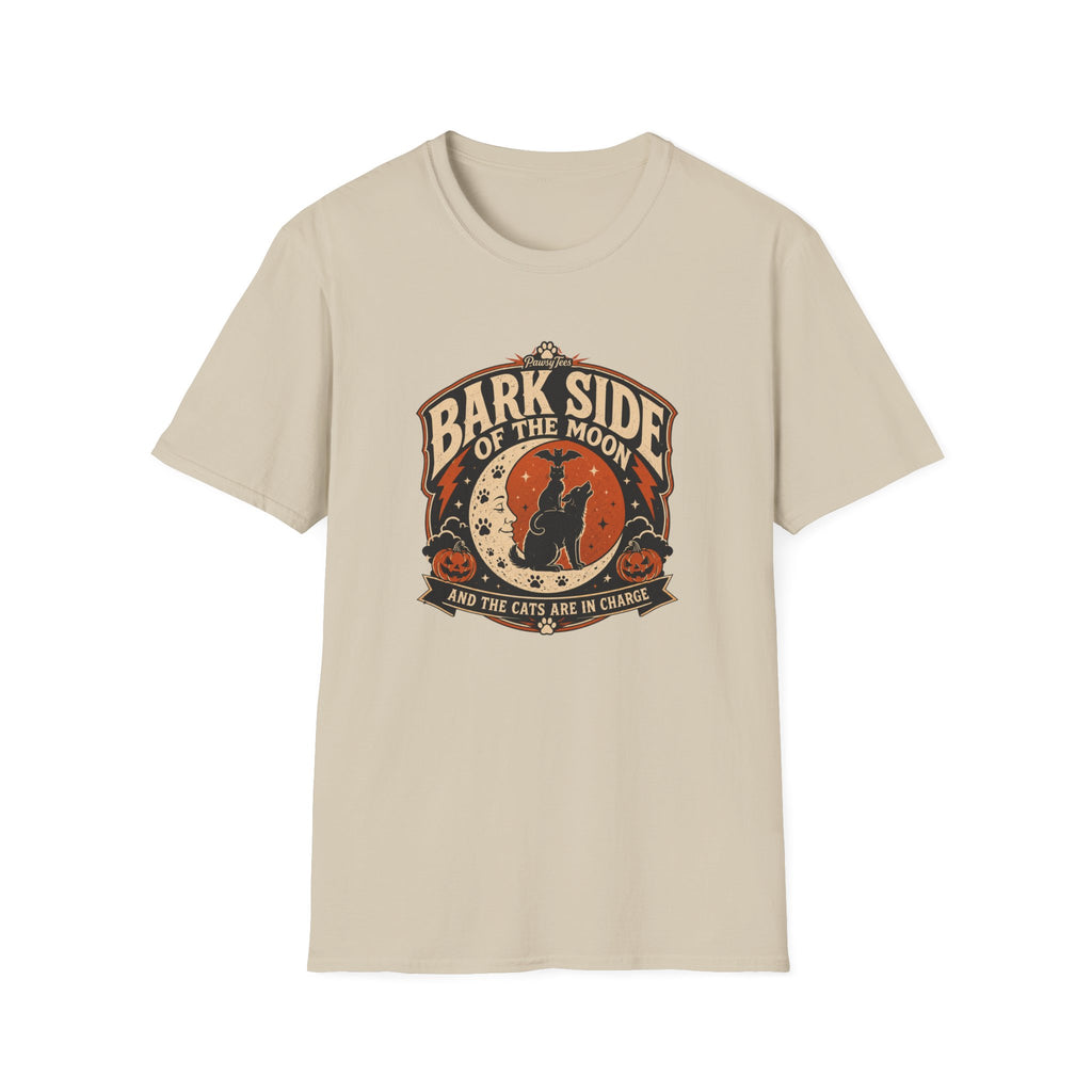 Bark Side of the Moon Halloween Pet Lovers T-Shirt