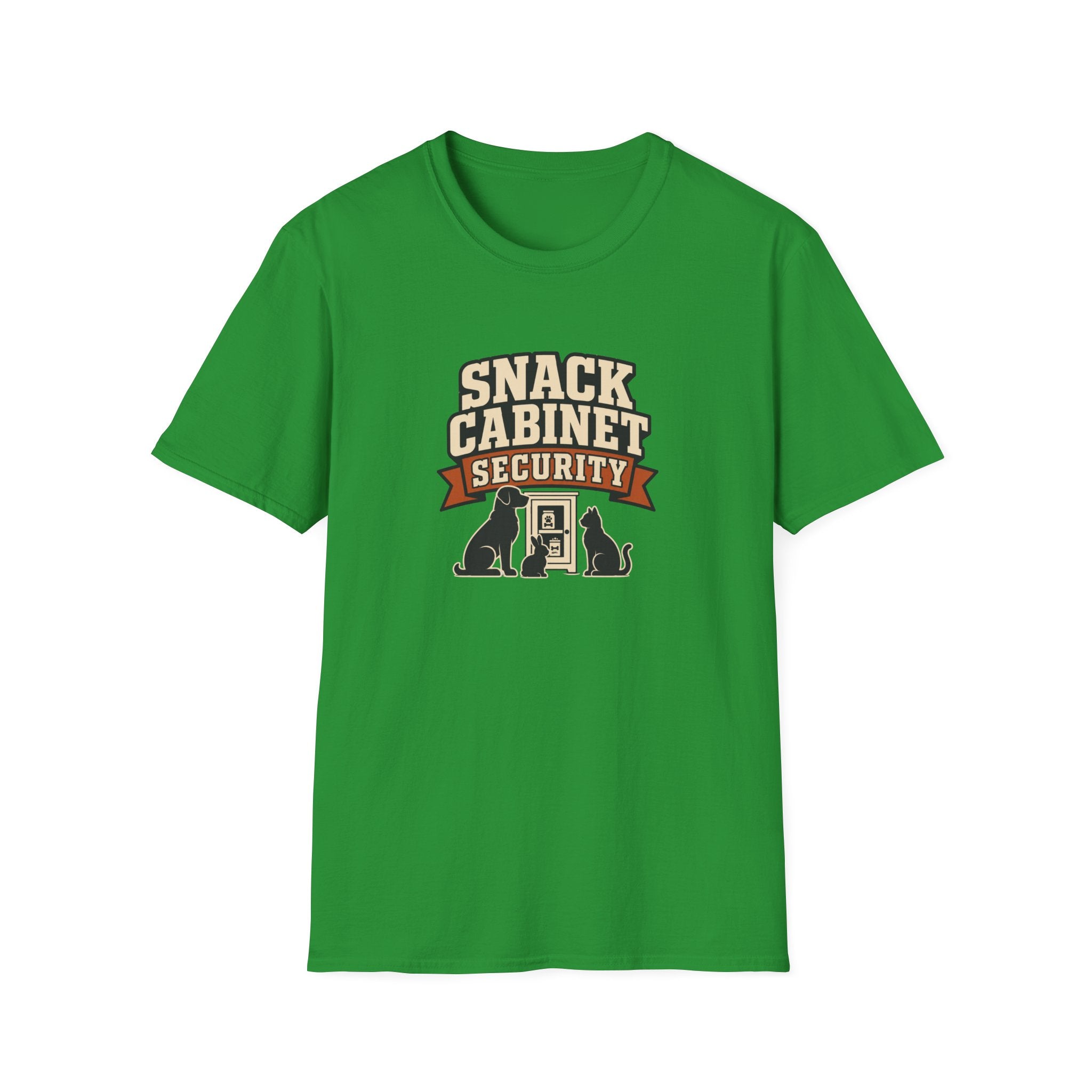 T-Shirt — “Snack Cabinet Security” Funny Pet Lover Tee