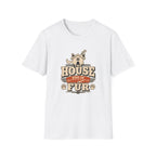 Pet Lover T‑Shirt — "The House Runs on Fur" Cozy Rescue & Dog Mom Tee