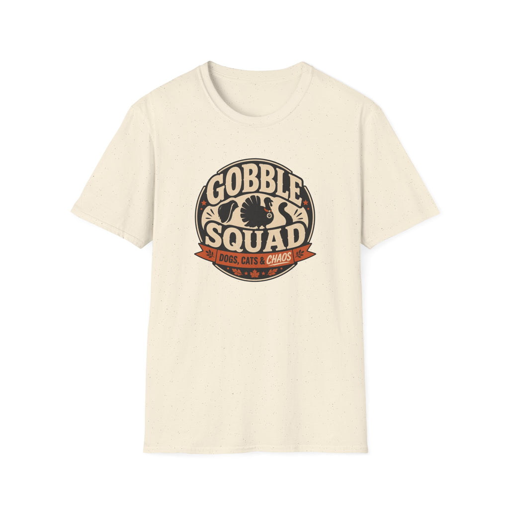 Gobble Squad — Vintage Thanksgiving Turkey Tee