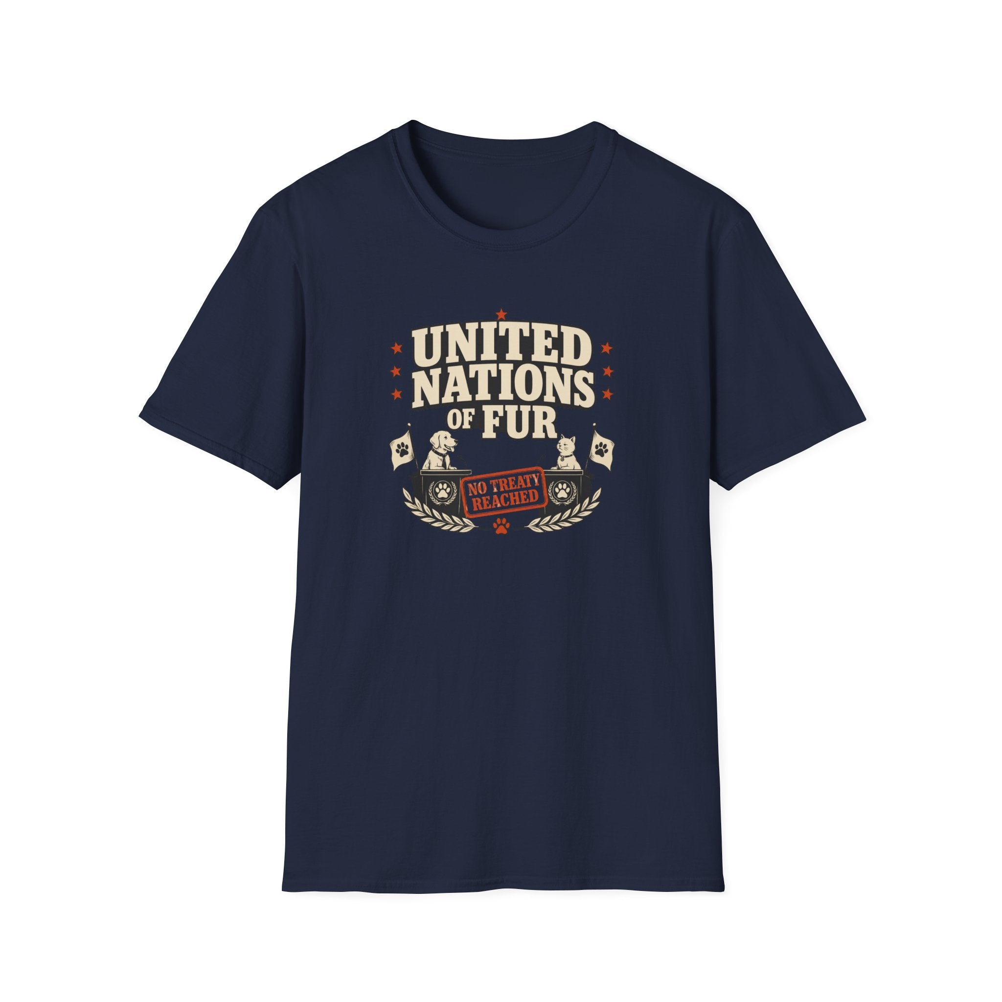 United Nations of Fur — Funny Pet Lover Graphic Tee