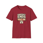 "Democracy Ends at Treat Time" Graphic Tee