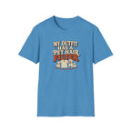 “My Outfit Has a Pet Hair Filter” Funny Pet Lover Tee