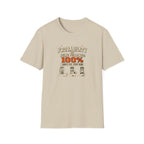 "Probability of Being Followed 100%" Vintage Graphic Tee