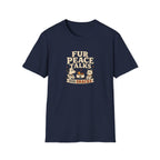 Fur Peace Talks T-Shirt — Cute Pet-Lover Graphic Tee
