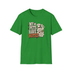 "My Pets Have Notes" Cute Vintage Pet Lover Graphic Tee