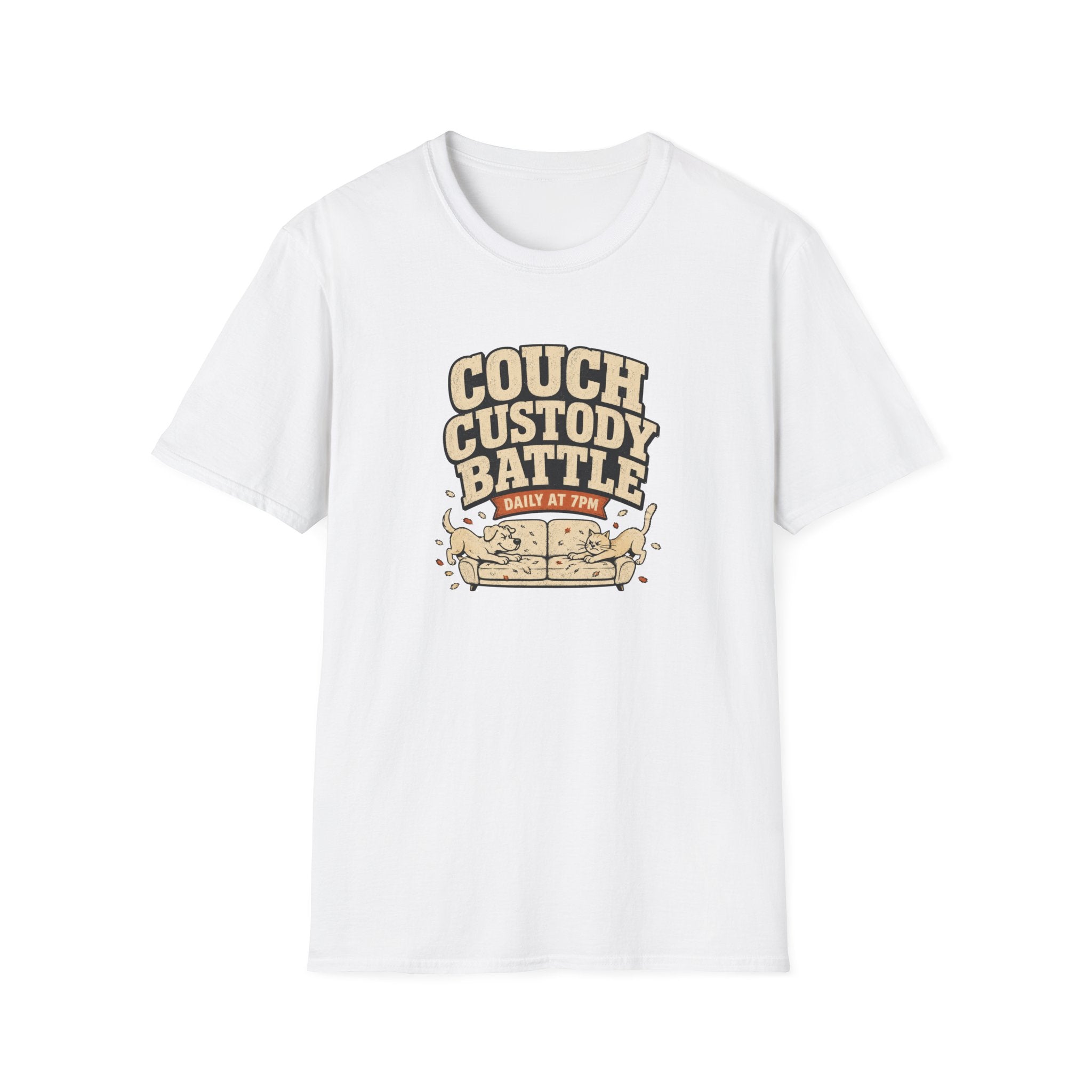 Couch Custody Battle T-Shirt