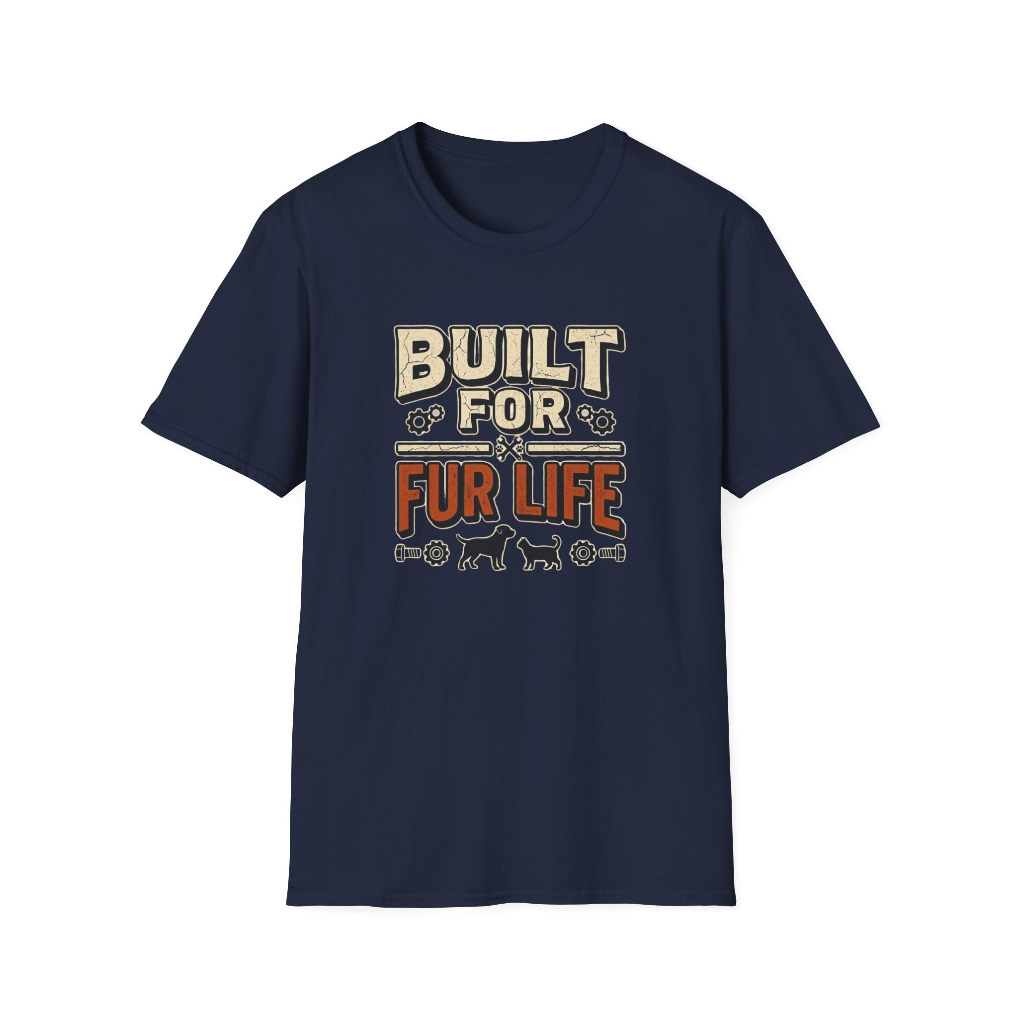 Built for Fur Life T-Shirt | Pet Lover Graphic Tee
