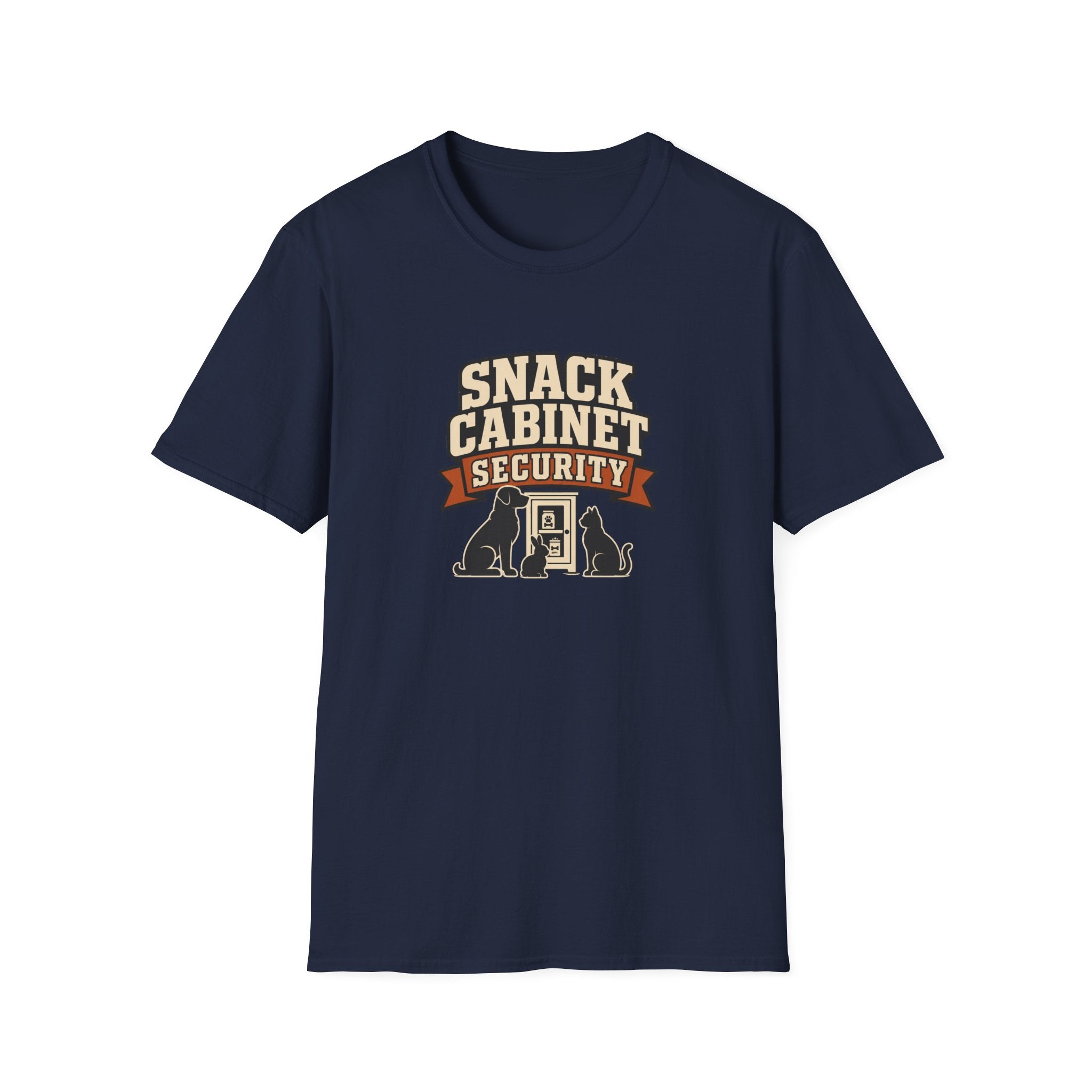 T-Shirt — “Snack Cabinet Security” Funny Pet Lover Tee