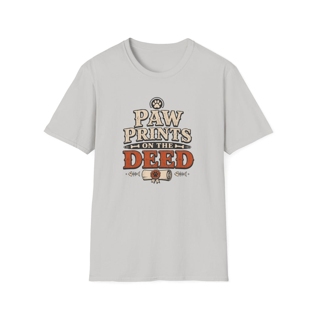 Paw Prints on the Deed - Multi-Pet Lovers Tee