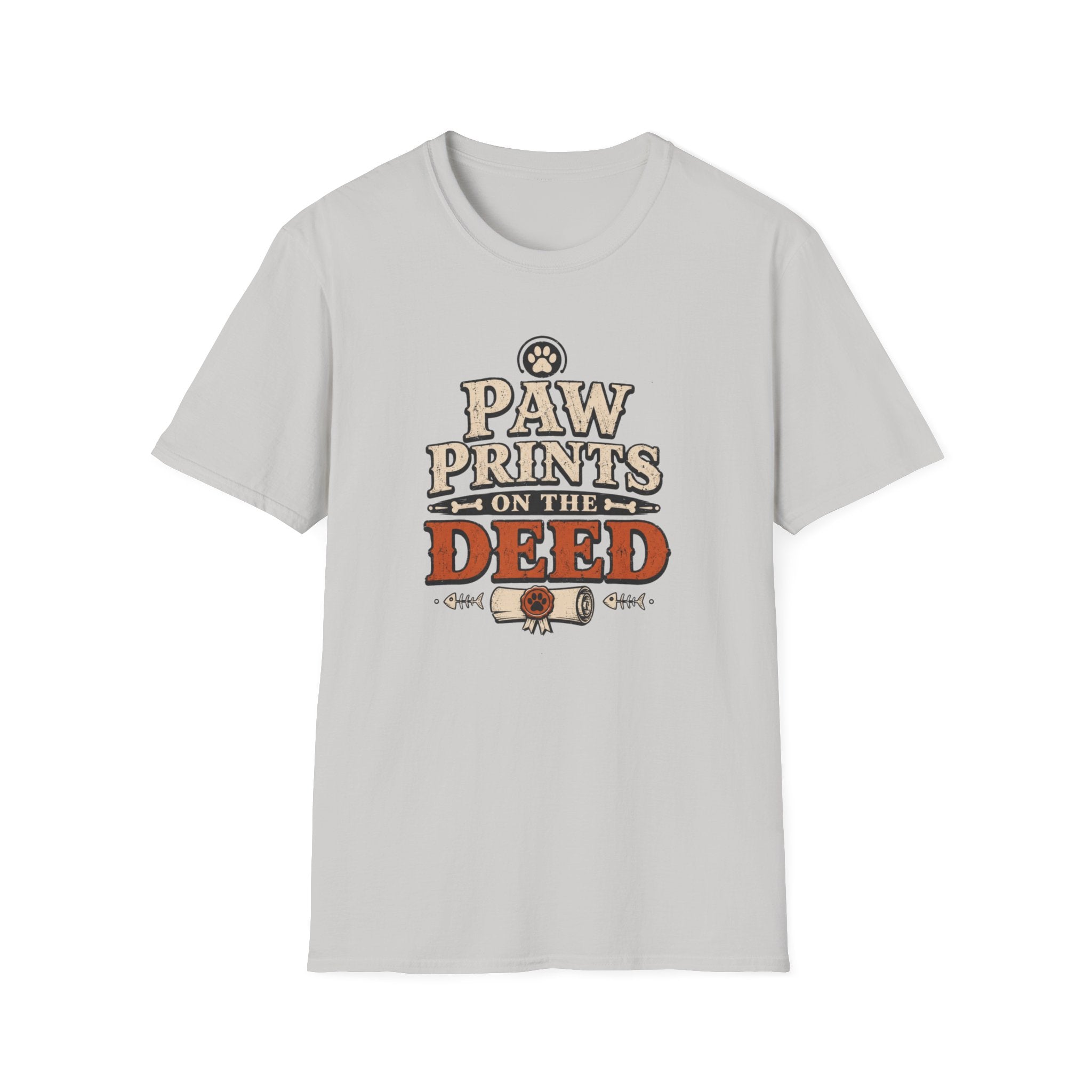 Paw Prints on the Deed - Multi-Pet Lovers Tee