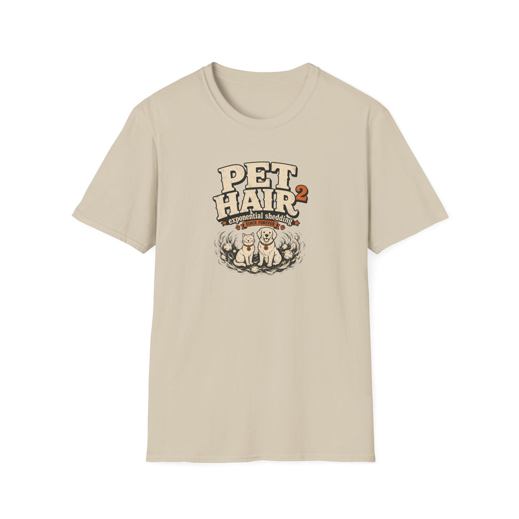 Pet Hair Squared ‘Exponential Shedding’ Pet Lover Tee