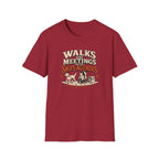 Walks Are Meetings With Sniff Agendas T-Shirt