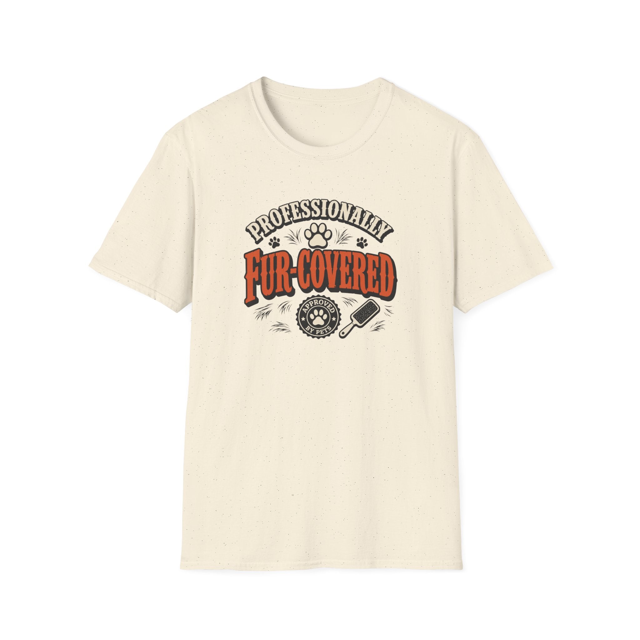 Professionally Fur-Covered T-Shirt