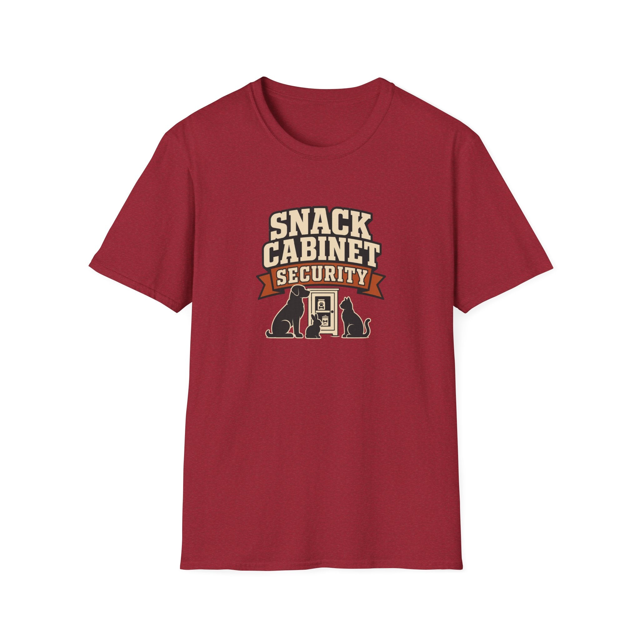 T-Shirt — “Snack Cabinet Security” Funny Pet Lover Tee