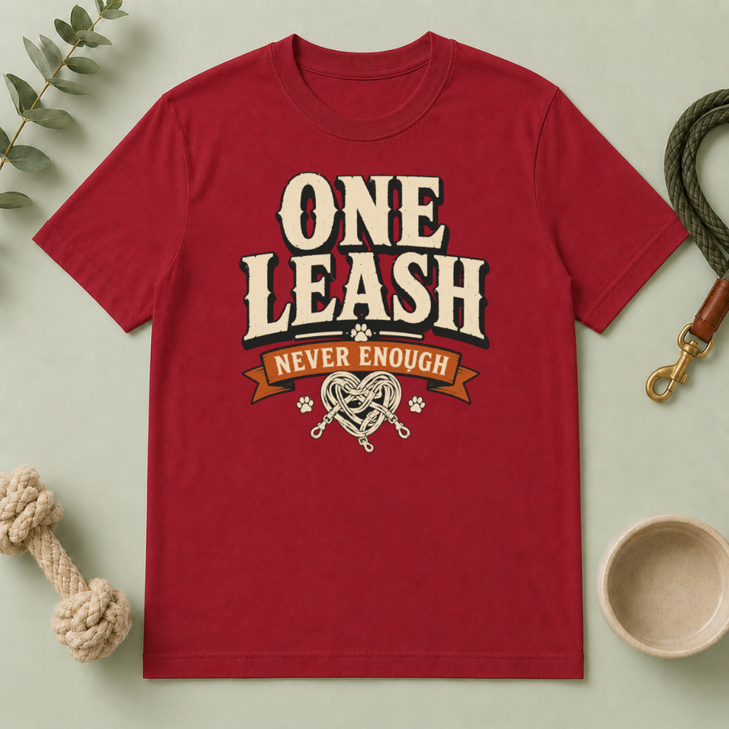 One Leash Is Never Enough Tee