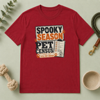 Spooky Season Pet Census Halloween T-Shirt