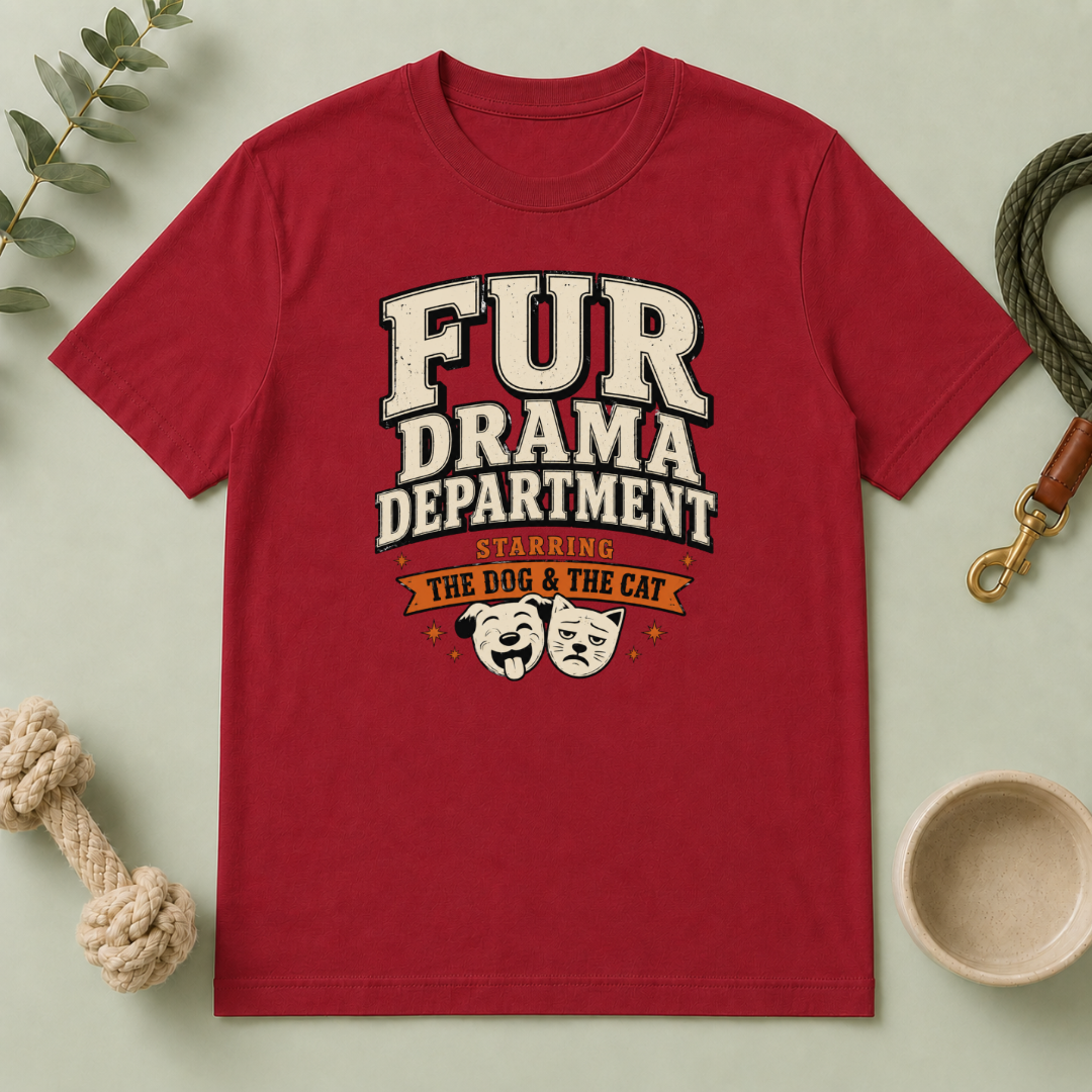 Fur Drama Department T-Shirt