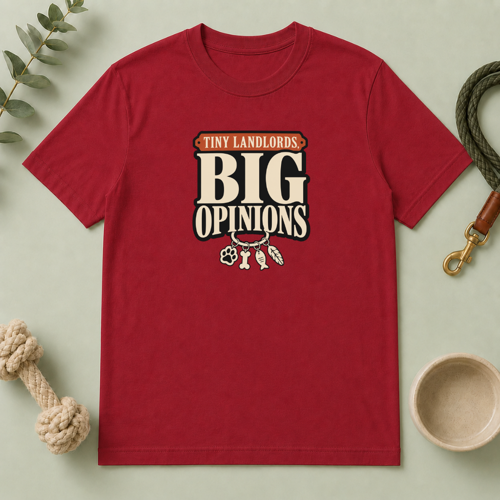 "Tiny Landlords, Big Opinions" Vintage Graphic Tee