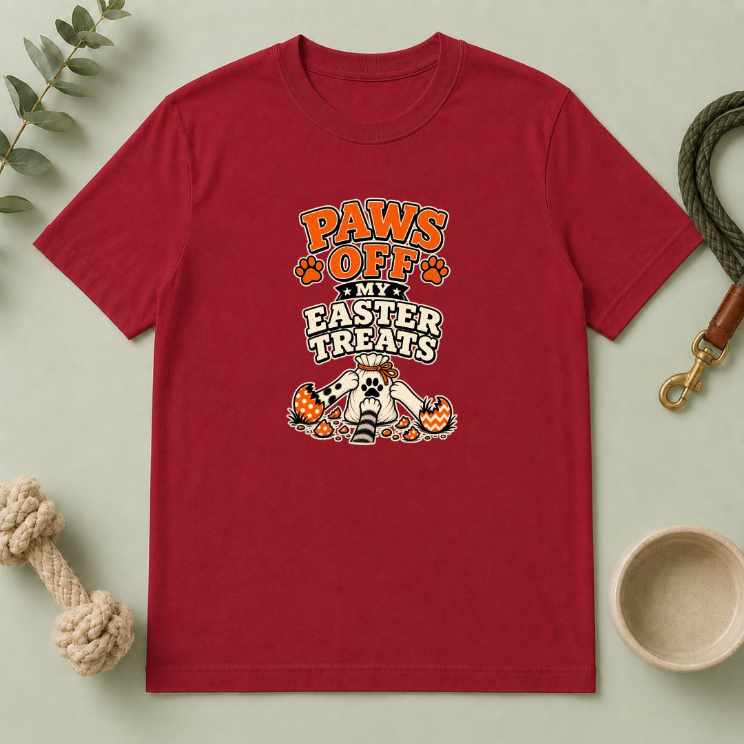 Paws Off My Easter Treats Tee