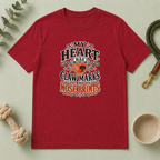 My Heart Has Claw Marks and Nose Prints Valentine Pet T-Shirt