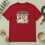 Roses Are Red My Couch Is Fur Valentine Pet T-Shirt