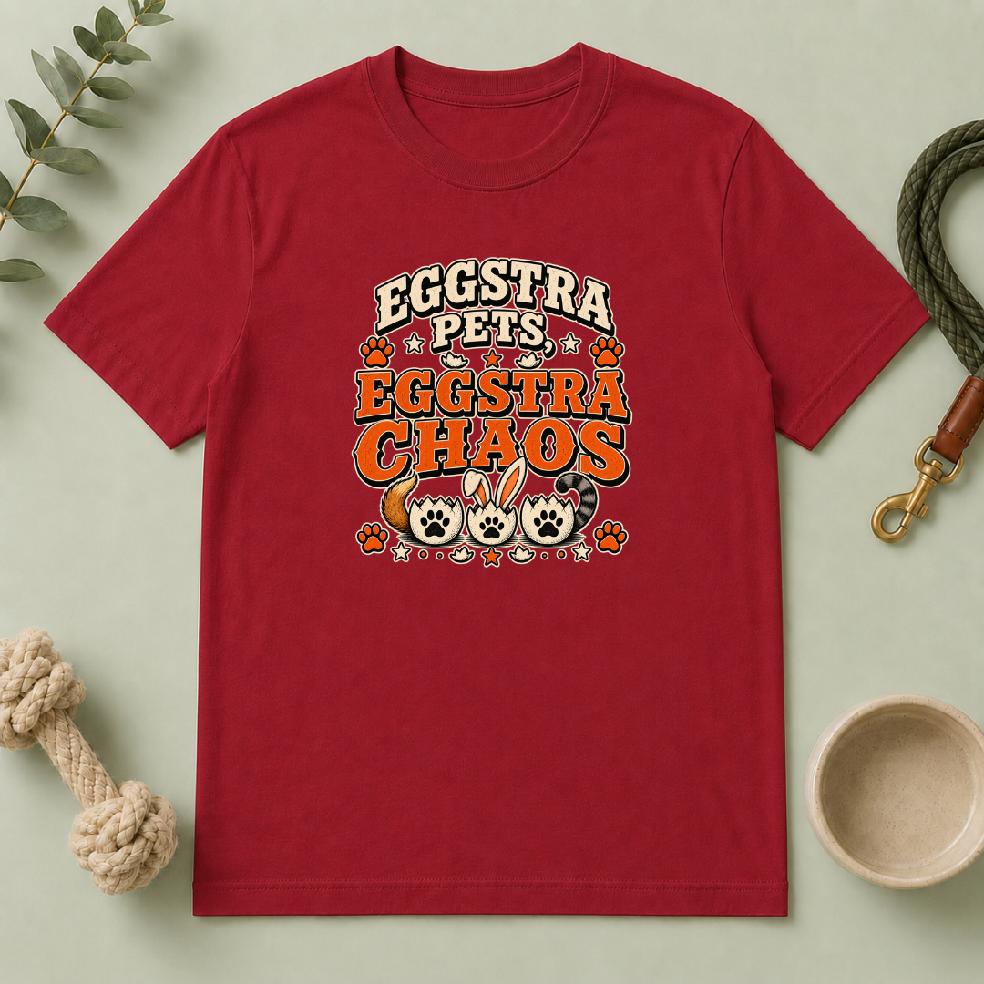Eggstra Pets, Eggstra Chaos Easter Tee