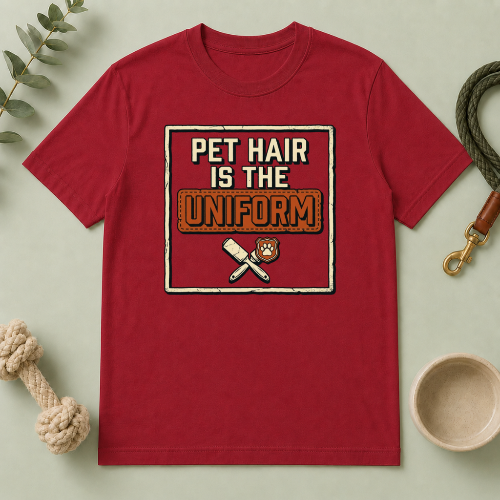Pet Hair Is the Uniform Tee
