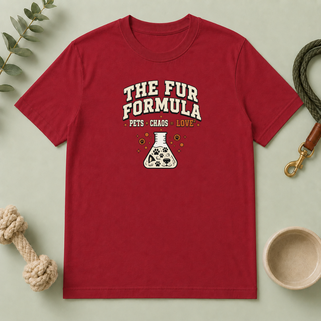 The Fur Formula — Pets • Chaos • Love Graphic Tee