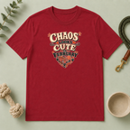 Chaos Looks Cute in February Valentine Pet Parent T-Shirt