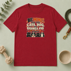 Be Mine? Ask the Cats, Dog & Guinea Pig First Valentine T-Shirt