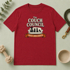 'The Couch Council Has Decided' Funny Pet Lounge Tee