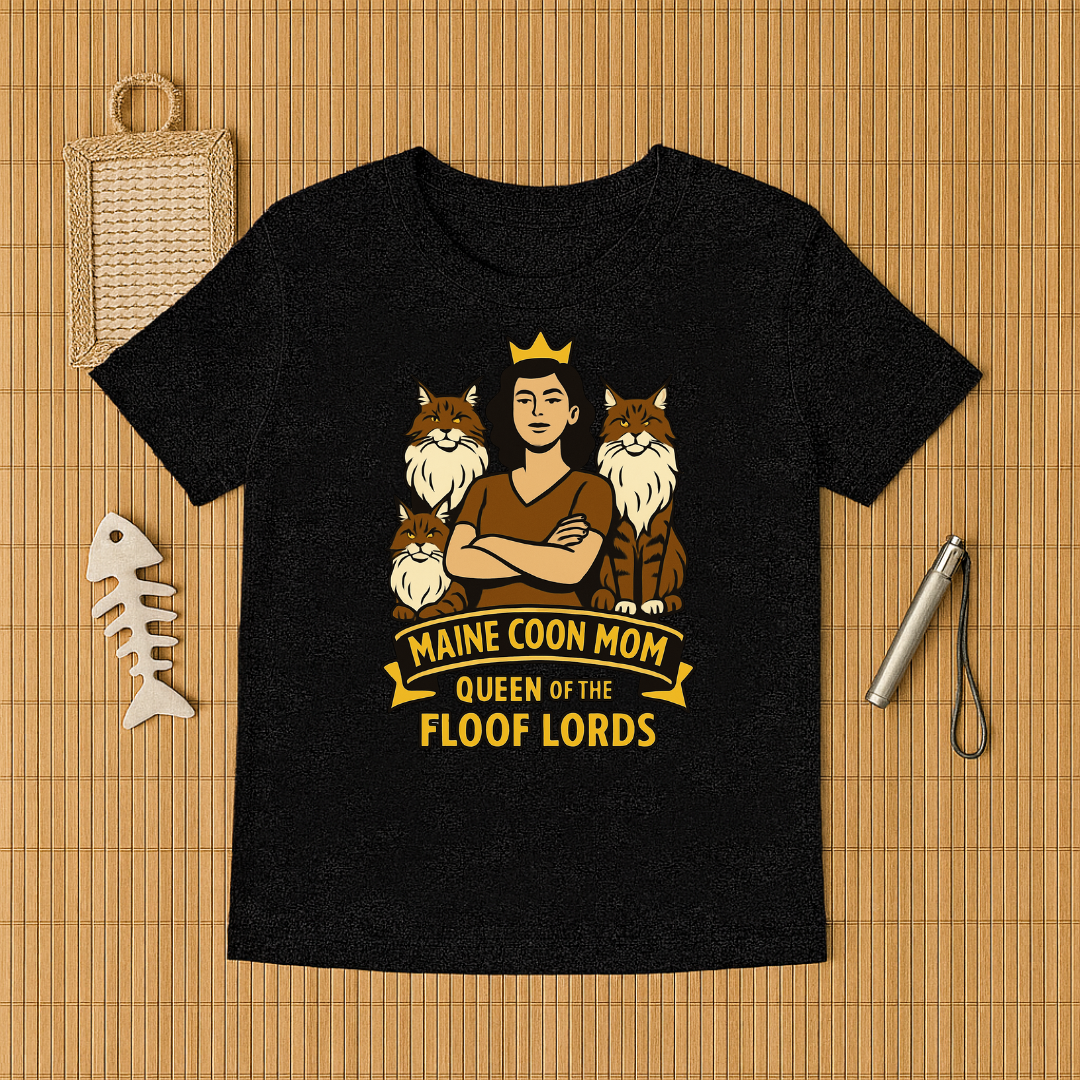 Maine Coon Mom, Queen Of The Floof Lords