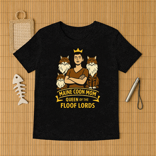 Maine Coon Mom, Queen Of The Floof Lords