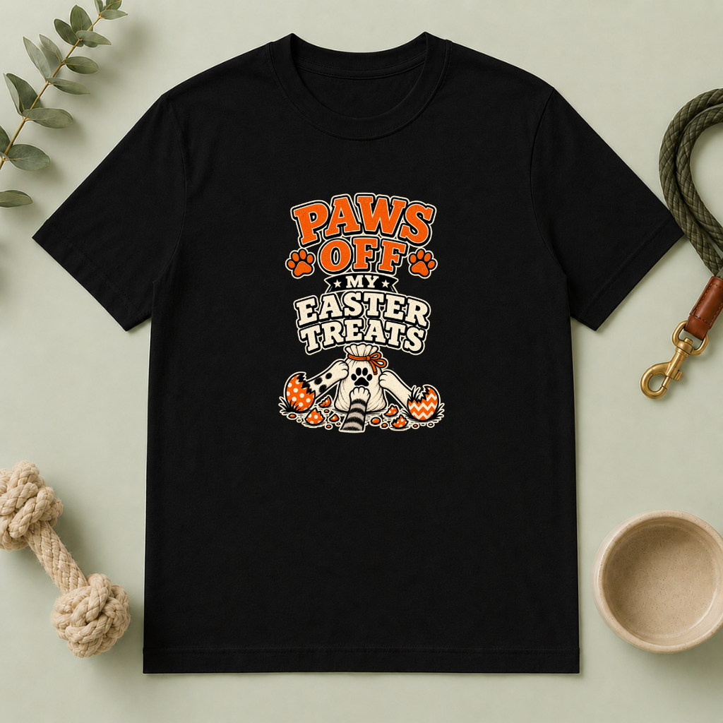 Paws Off My Easter Treats Tee