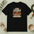 The Jury Is Furry — Funny Pet Lover Graphic Tee