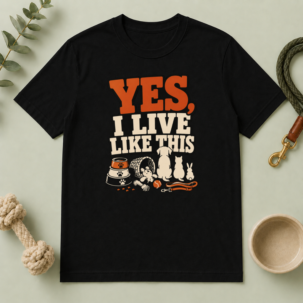 Yes, I Live Like This Tee