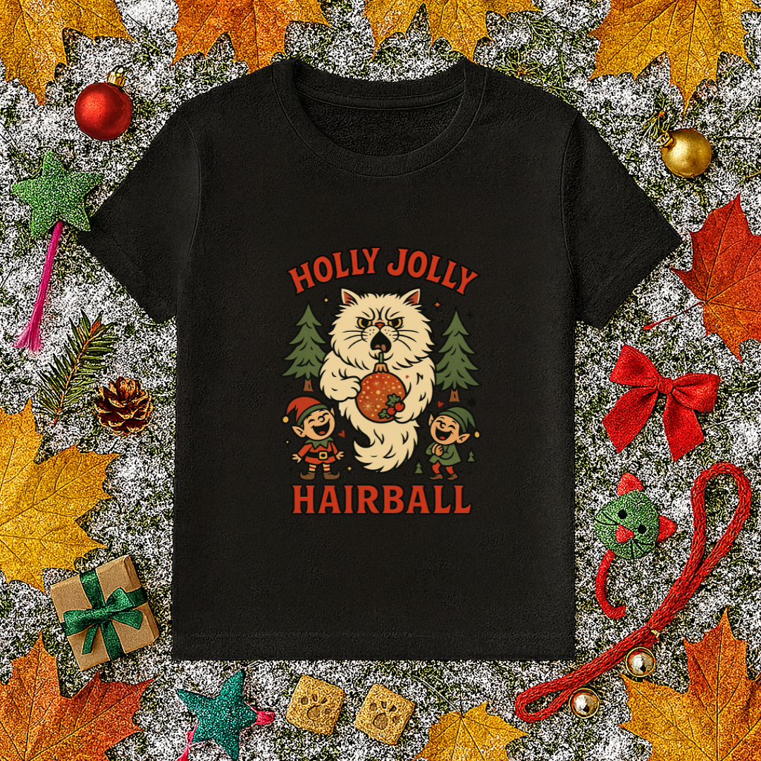Holly Jolly Hairball