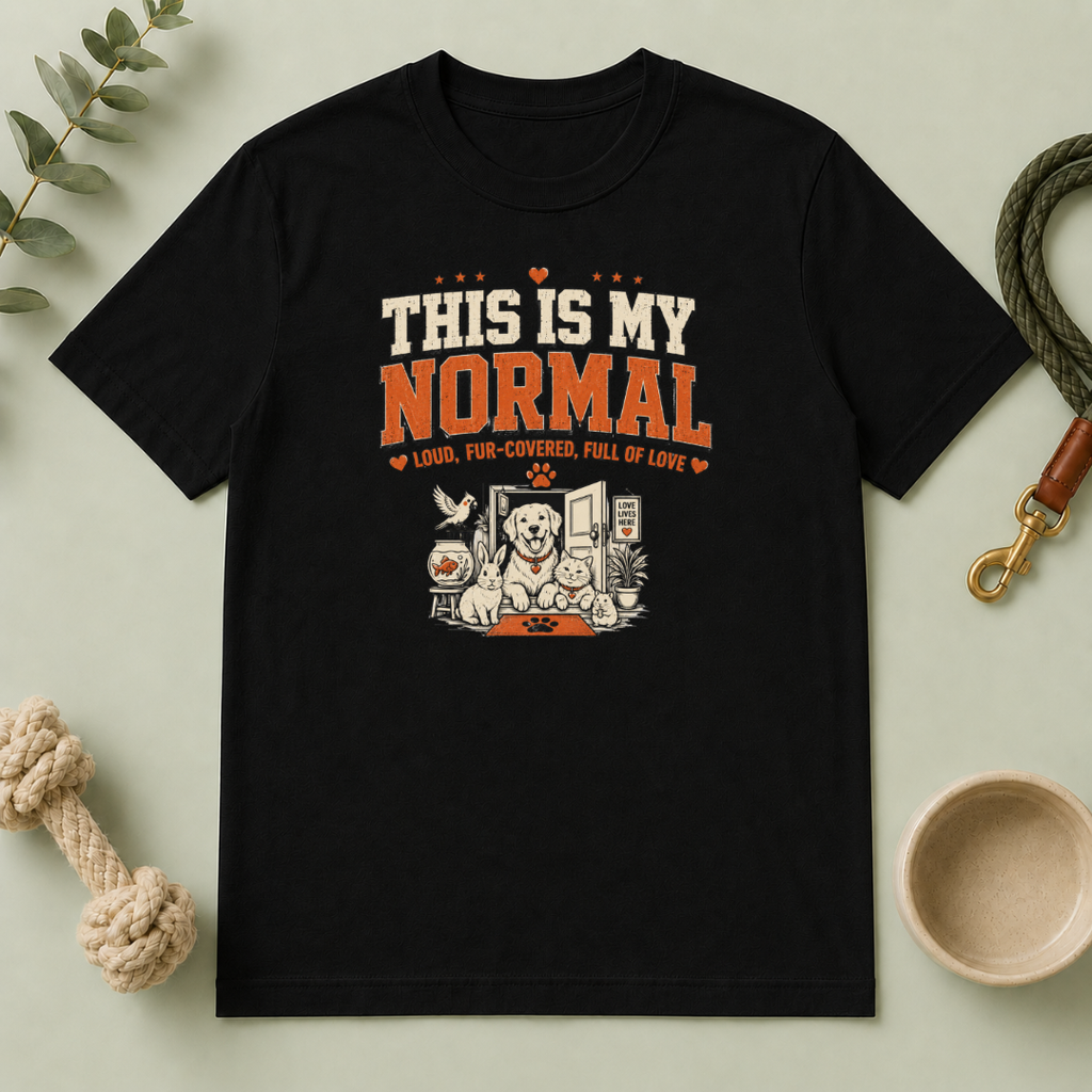 This Is My Normal Multi-Pet Lifestyle T-Shirt